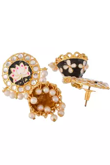 Black earrings