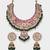 Gold Plated Kundan Necklace Set