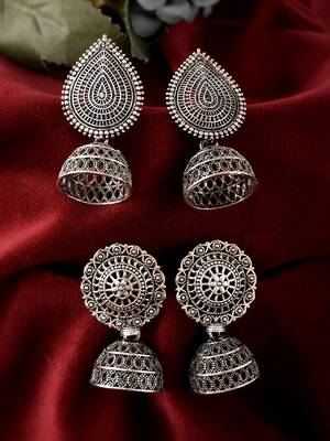 Silver earrings 1