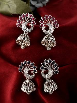 Silver earrings 1