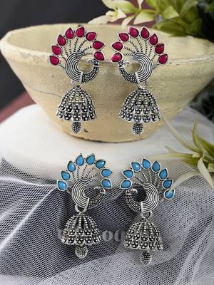 Silver earrings 1