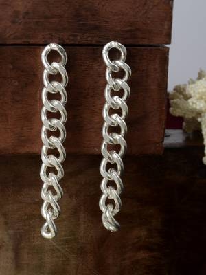 Silver earrings 1