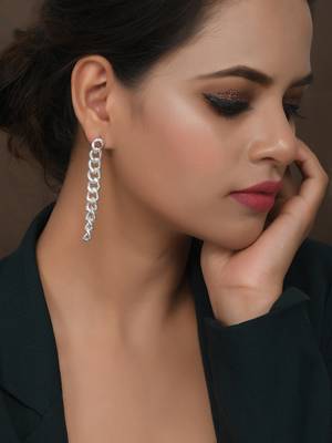 Silver earrings 2