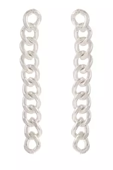Silver earrings