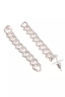 Silver earrings