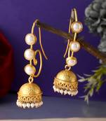 Gold earrings