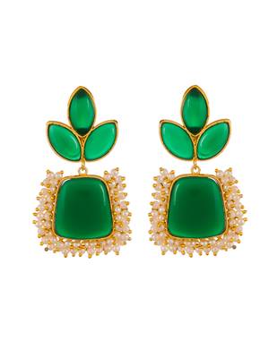 Green earrings 3