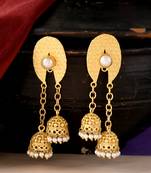 Gold earrings