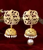 Gold earrings