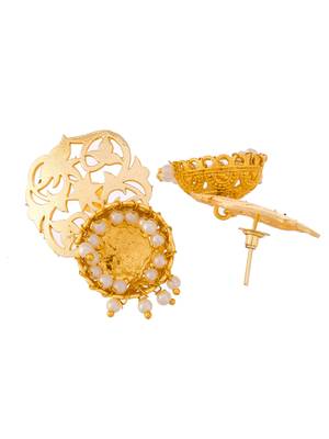 Gold earrings 4