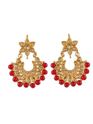 Red earrings 3