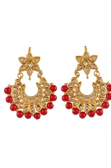 Red earrings