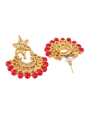 Red earrings 4