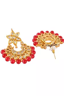 Red earrings