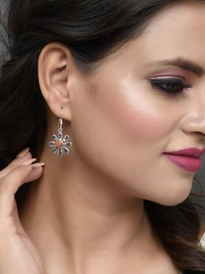Orange earrings 2