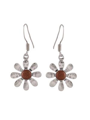 Orange earrings 3