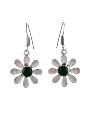 Green earrings 3