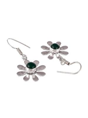 Green earrings 4