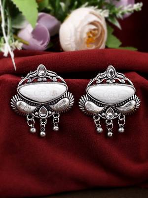 White earrings 1