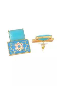 Blue earrings