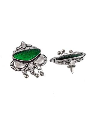Green earrings 4