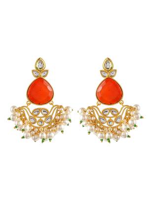 Red earrings 3