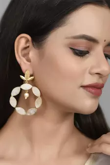 Grey earrings