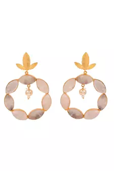 Grey earrings