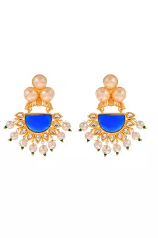 Blue earrings