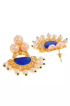 Blue earrings