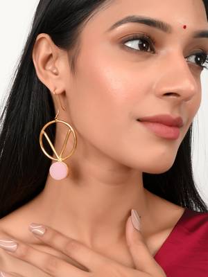 Pink earrings 2