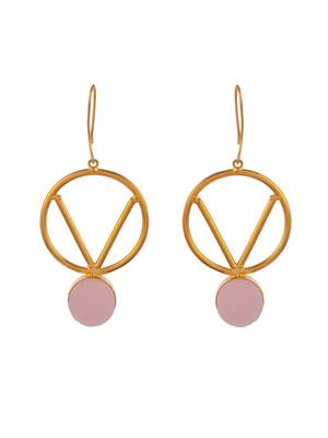 Pink earrings 3
