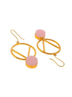 Pink earrings 4