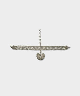 Gold Plated Kundan Mathapatti 1