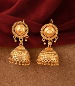 Gold earrings