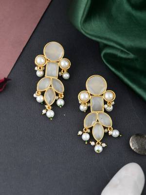 White earrings 1