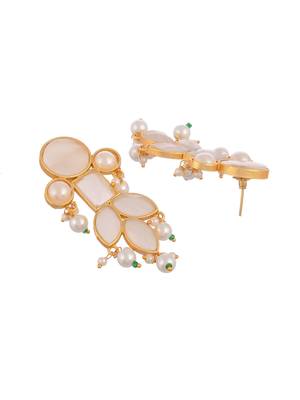 White earrings 4