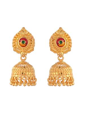 Gold earrings 3