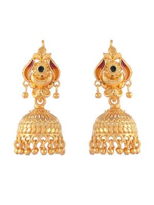 Gold earrings 4