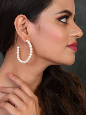 White earrings 2