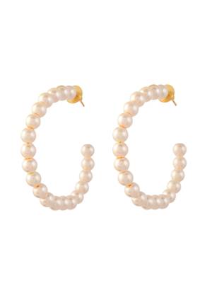 White earrings 3
