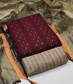 Multicolor woven cotton salwar