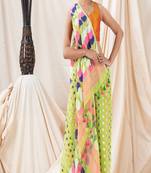 Traditional Lime Green Ball Soft Dhakai Jamdani Saree Without Blouse