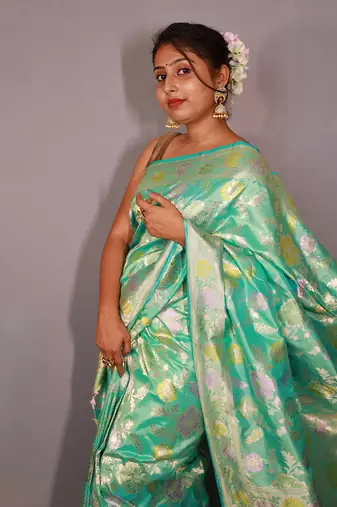 Meena Benarasi Silk Saree