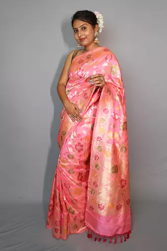 Meena Benarasi Silk Saree