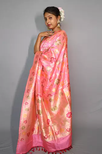 Meena Benarasi Silk Saree