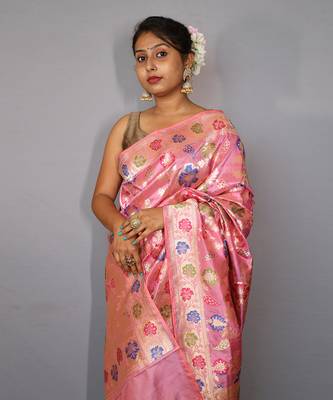 Meena Benarasi Silk Saree 2