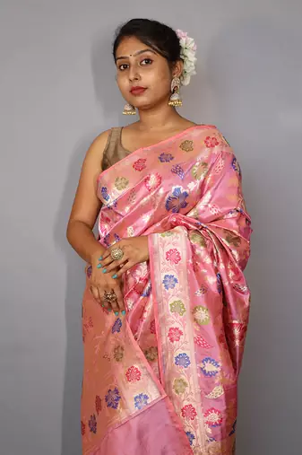 Meena Benarasi Silk Saree
