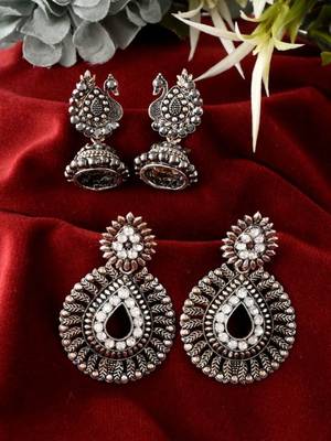 Silver earrings 1