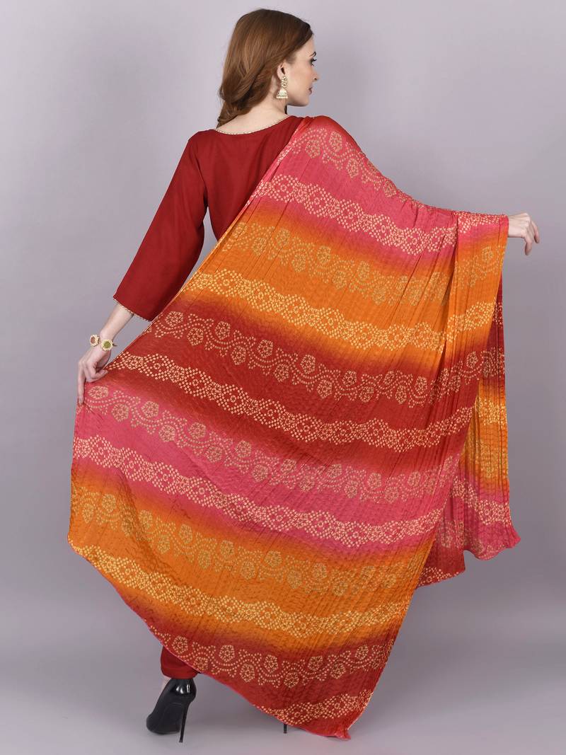 Wlosea Fashion Rayon Slub Lace Red stitched Kurta Set